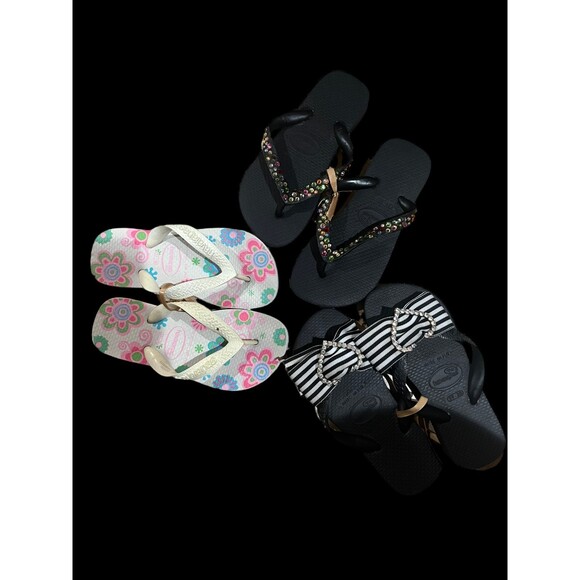 Girl's Havaianas, size 2-13C, 1-11/12 C - Picture 1 of 6